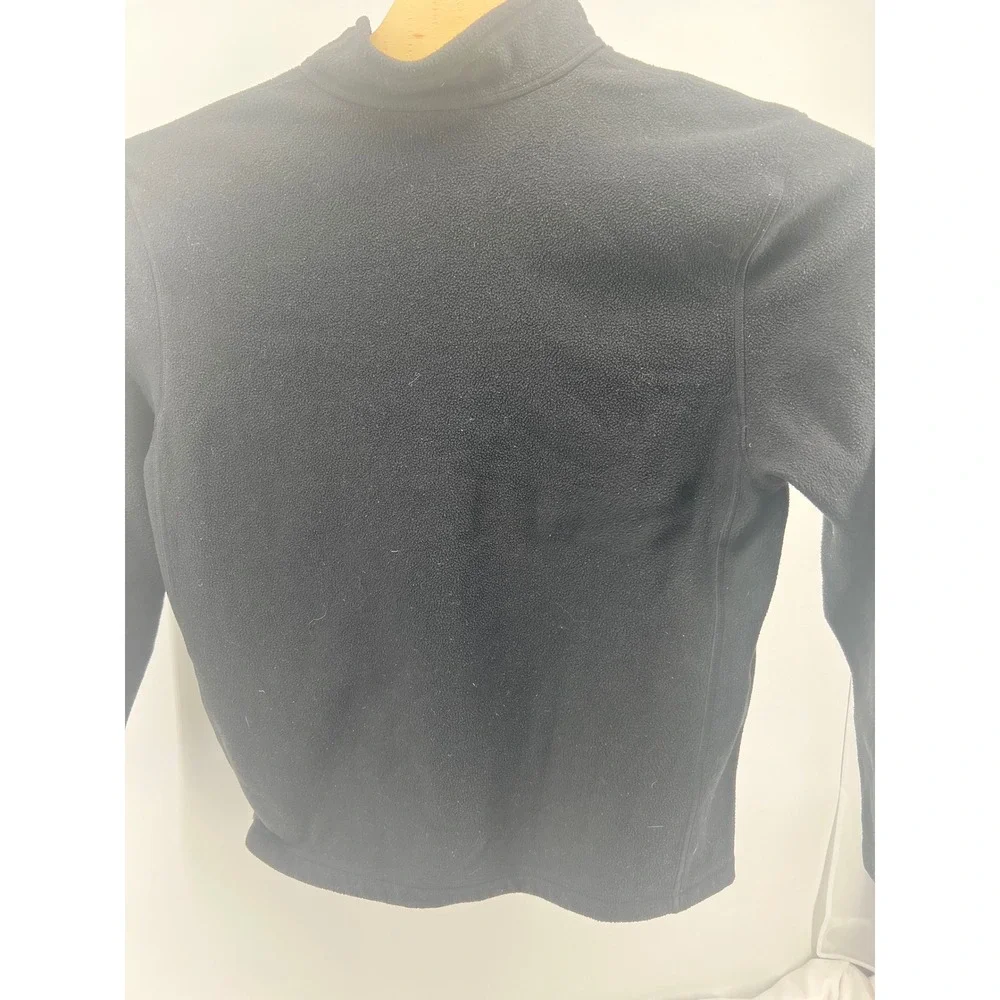 The North Face Fleece 1/4 Zip Pullover Black Men's‎ L G